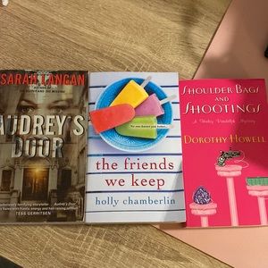 Paperback book lot of 3